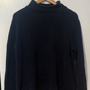 J. Crew Rollneck Sweater | Navy Small